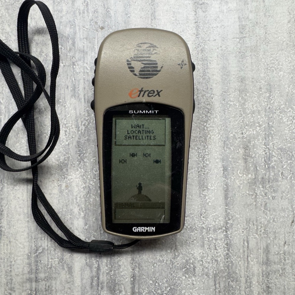 Garmin eTrex Summit Handheld GPS Personal Navigator Waterproof Tested Working
